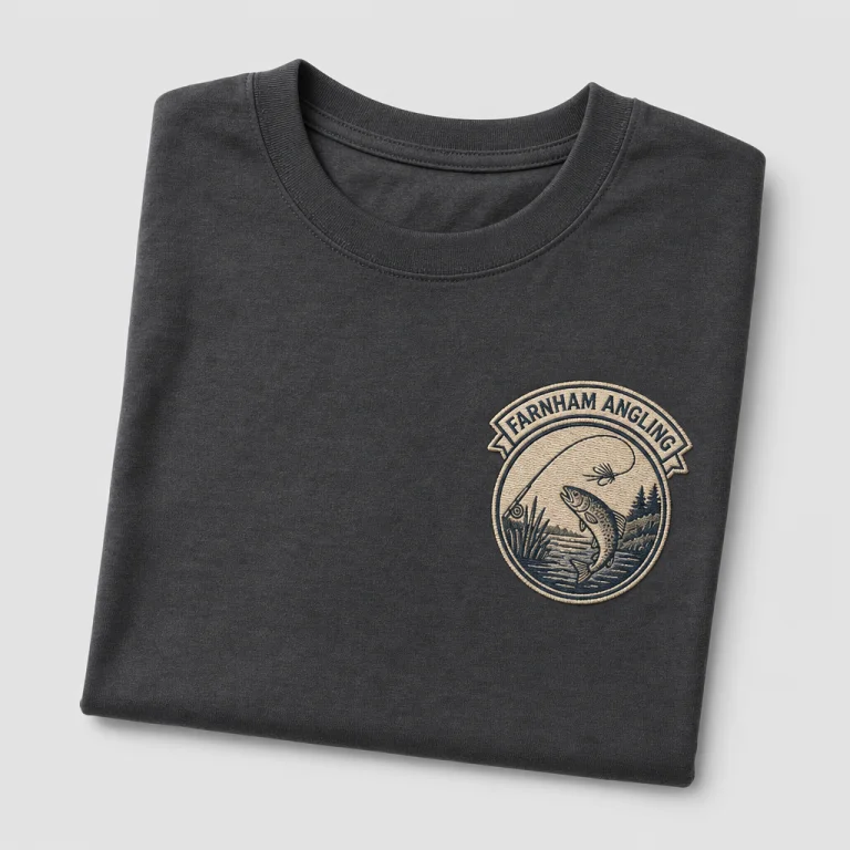Fishing Club Custom Tee example mockup